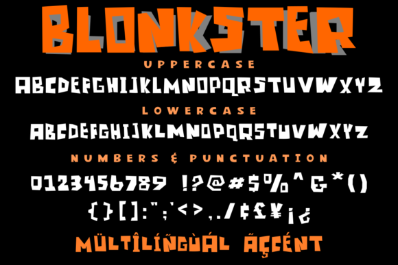 Blonkster Font - Preview 3