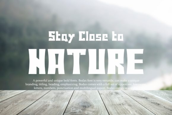 Bodax Font - Preview 4