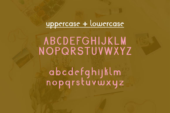 Bullet Journal Fall Font - Preview 1