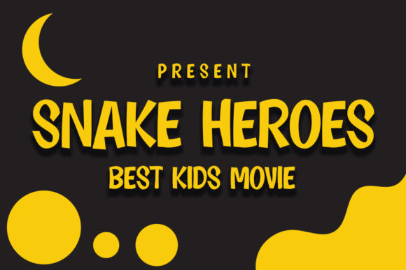 Cartoon Kids Font - Preview 1
