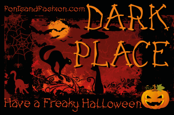Dark Place Font - Preview 2