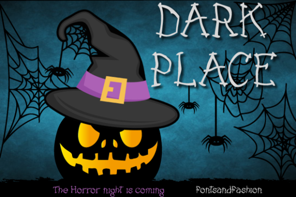 Dark Place Font - Preview 3