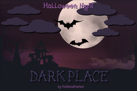 Dark Place Font - Preview 4