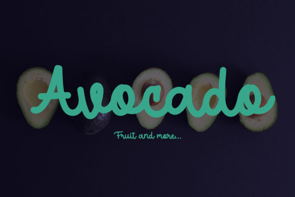 Delicimot Font PNG with transparent background - Preview 2