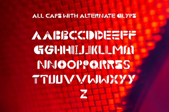 Demachina Font - Preview 1