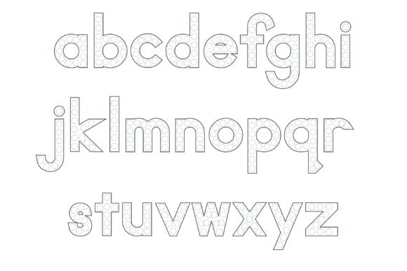 Do a Dot Font font preview - 2