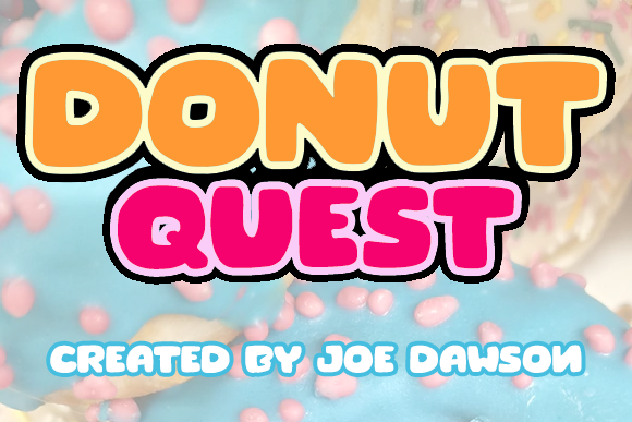 Donut Quest Font - Preview 1