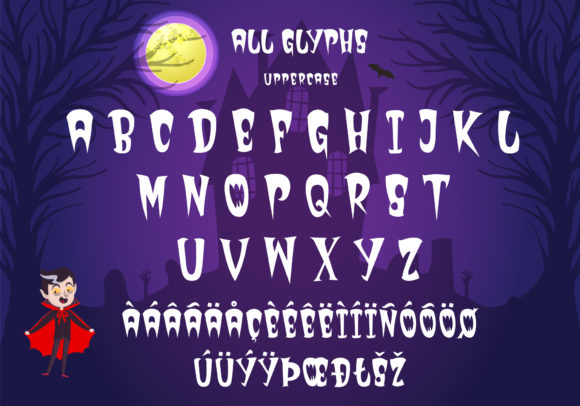 Dracula Font - Preview 1