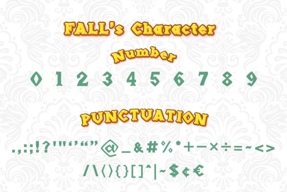 Fall Font - Preview 2