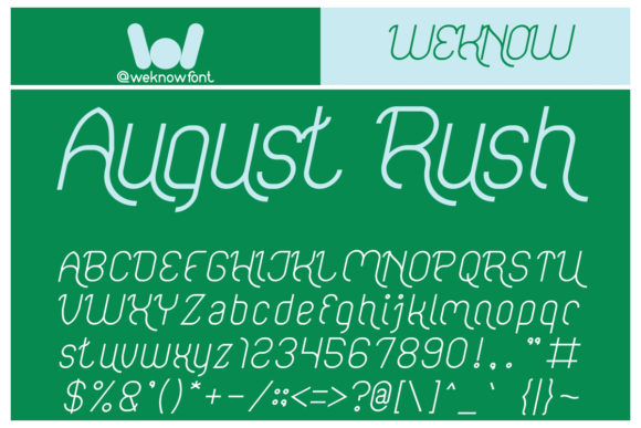 Falling in Love Font - Preview 3