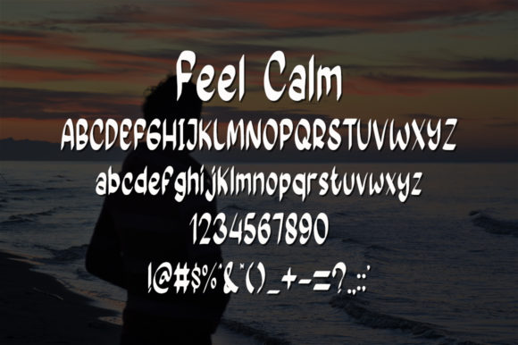 Feel Calm Font - Preview 4