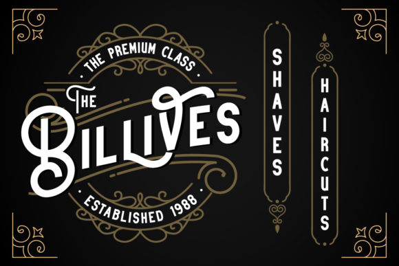 Former Broston Font - Preview 1