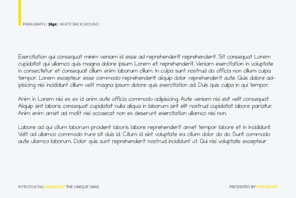 Hadazzle Font - Preview 1