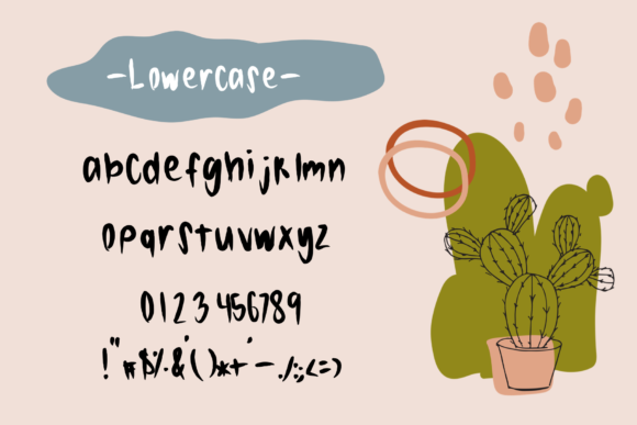 Jennifar Font PNG with transparent background - Preview 2