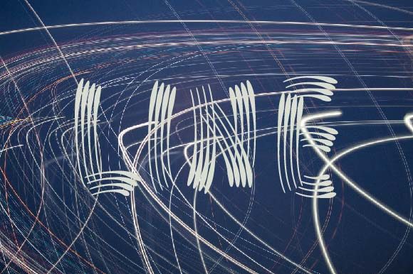 Light Paint Font PNG with transparent background - Preview 1