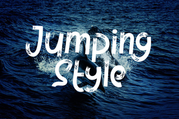Little Dolphine Font PNG with transparent background - Preview 1