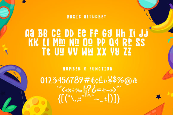 Little Ollie Font PNG with transparent background - Preview 2