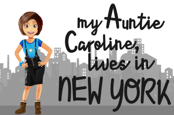 Lyonetta Handwriting Font PNG with transparent background - Preview 2