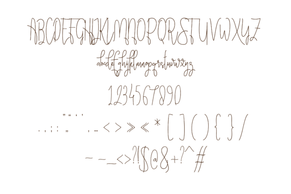 Mattasya Font PNG with transparent background - Preview 2