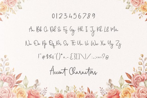 Melwisa Jameson Font font preview - 5