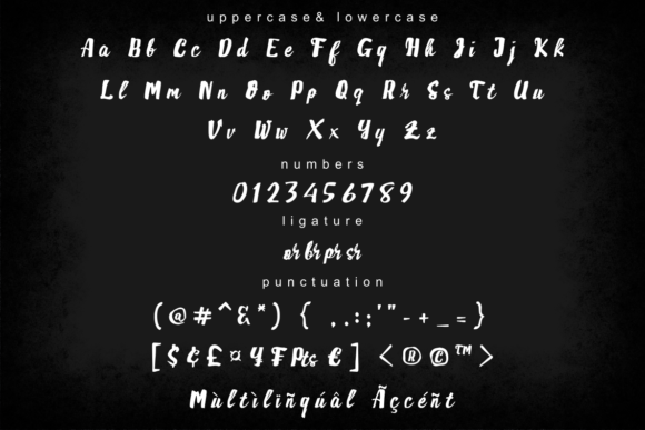 Monday Phobia Font PNG with transparent background - Preview 3