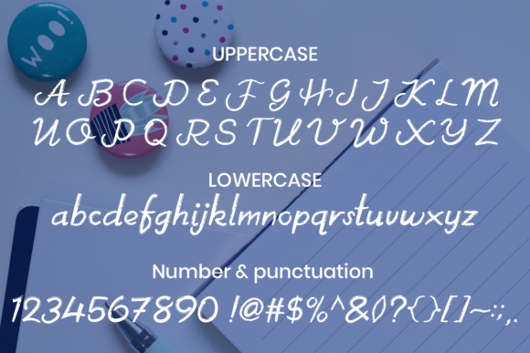 Note and Notes Font PNG with transparent background - Preview 3