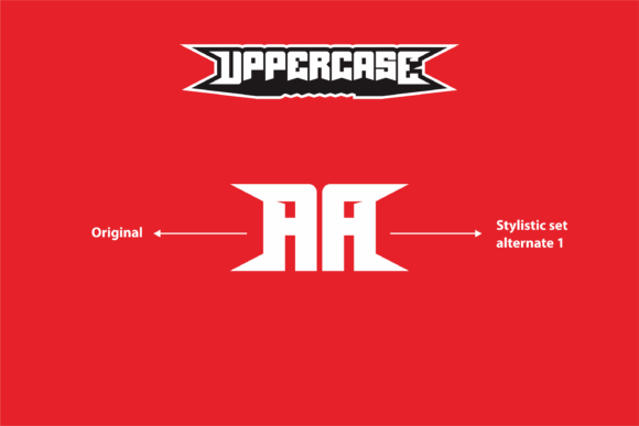 Robus Font PNG with transparent background - Preview 2
