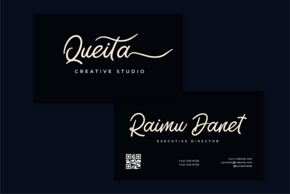 Royal Butter Font PNG with transparent background - Preview 1