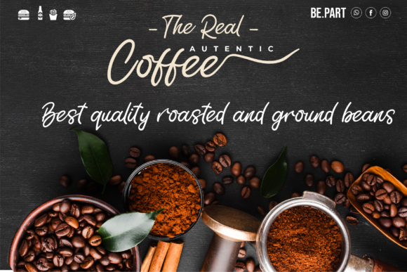 Royal Butter Font PNG with transparent background - Preview 4