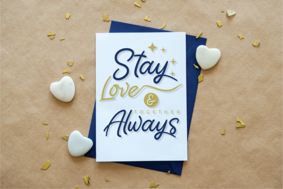 Royal Butter Font PNG with transparent background - Preview 6