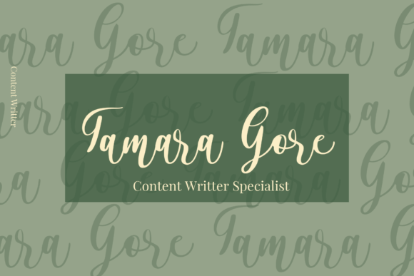 Alyssa Calligraphy Font - Preview 5