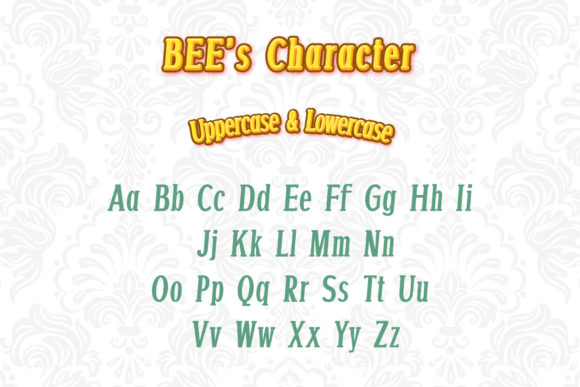 Bee Font - Preview 1