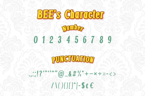 Bee Font - Preview 2