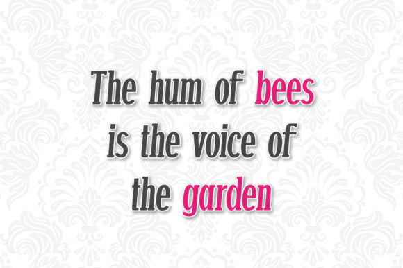 Bee Font - Preview 3