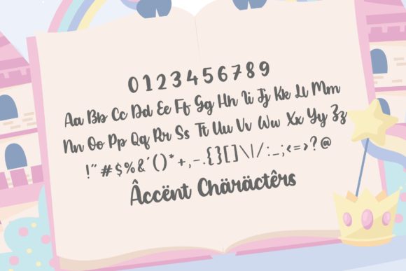 Blonde Unicorn Font - Preview 5