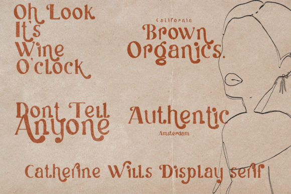 Catherine Wills Font PNG with transparent background - Preview 4