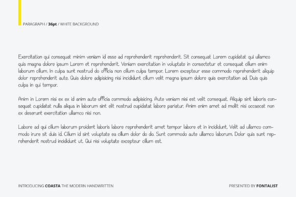 Coasta Font - Preview 1
