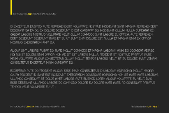 Coasta Font - Preview 2