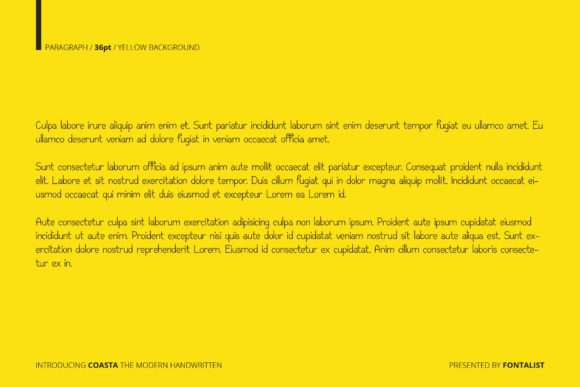 Coasta Font - Preview 3