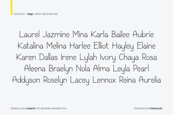 Coasta Font - Preview 4