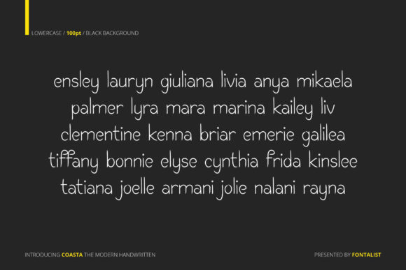 Coasta Font - Preview 5