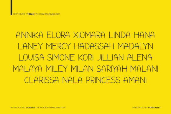 Coasta Font - Preview 6