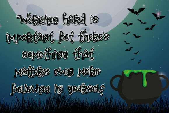 Creepy Witch Font - Preview 1
