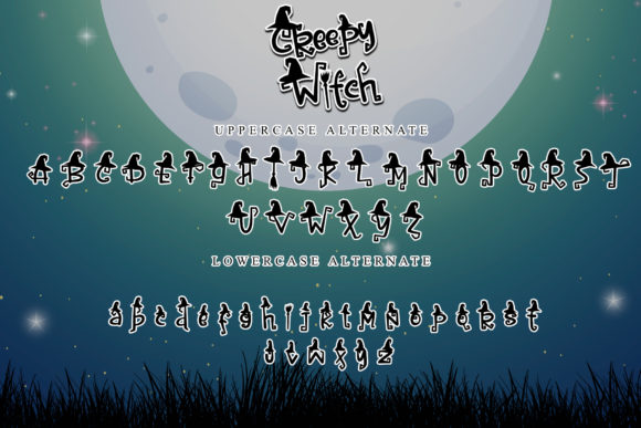 Creepy Witch Font - Preview 6