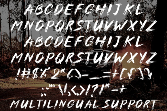 Cross X Font - Preview 5