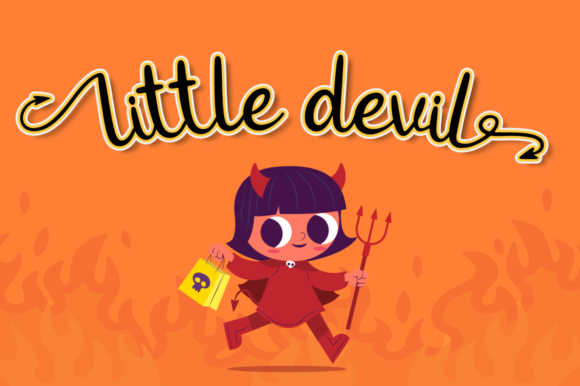 Devil Tail Font - Preview 3