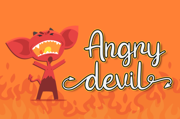 Devil Tail Font - Preview 5