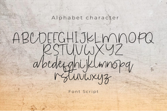 Enjoy Cat Font PNG with transparent background - Preview 2