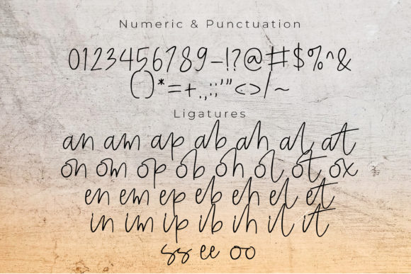 Enjoy Cat Font PNG with transparent background - Preview 3