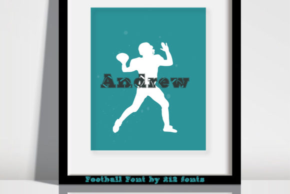 Football Font - Preview 6